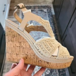 Audrey Brooke macrame wedges